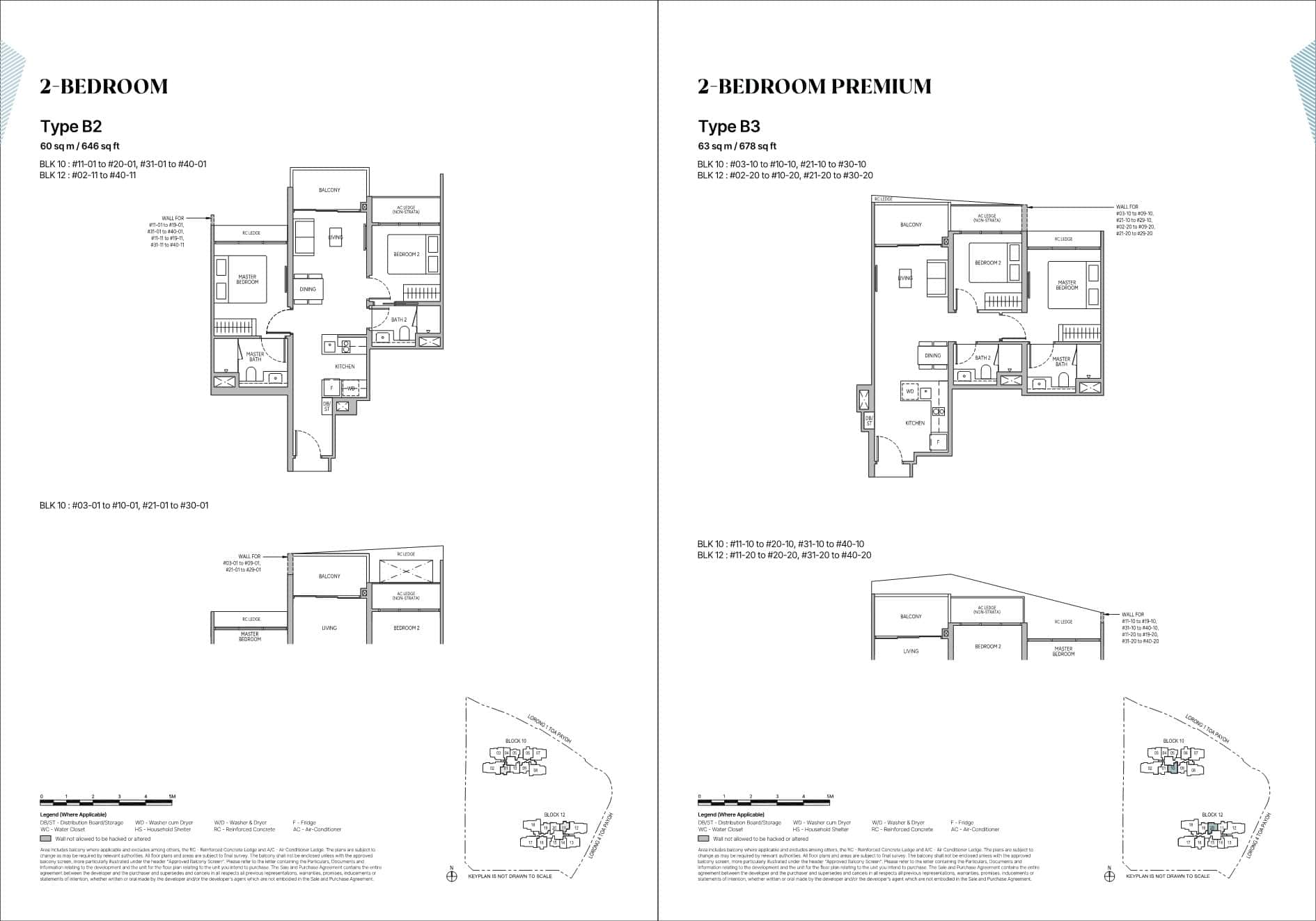 The Orie Floor Plans2 2BR 2BR PREMIUM